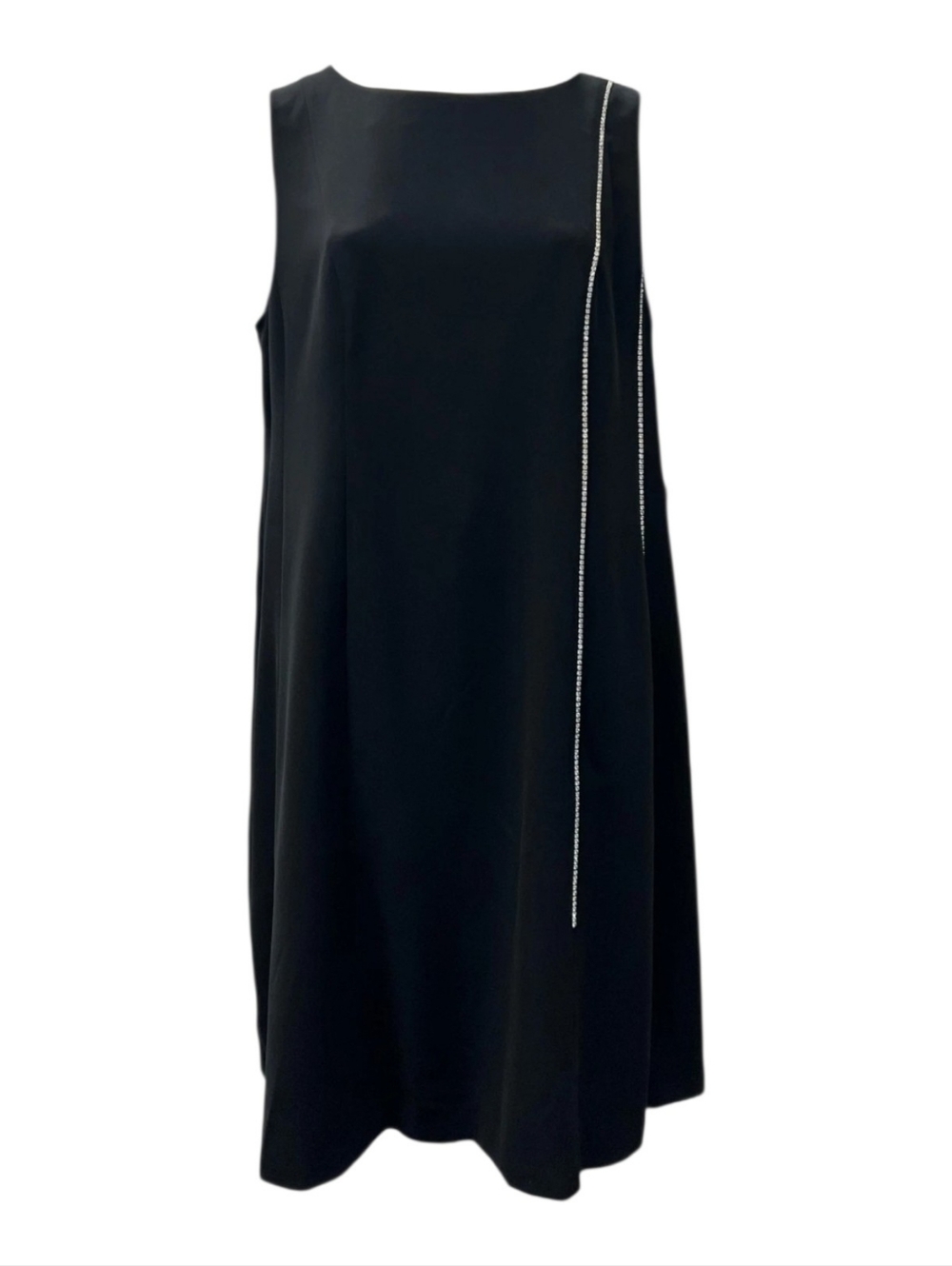 Marina Rinaldi Women's Embellished Black Doralice Sleeveless Dress Size  24W NWT
